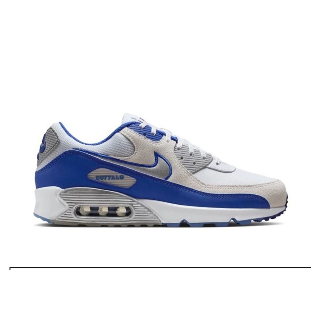 Nike Nike Air Max 90 Buffalo Bills II7589-100 Men Size 10 Limited Shoe.